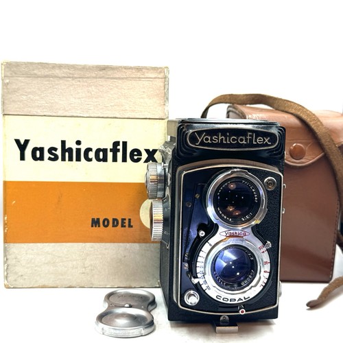 Caméra film tlr - 6x6, yashica