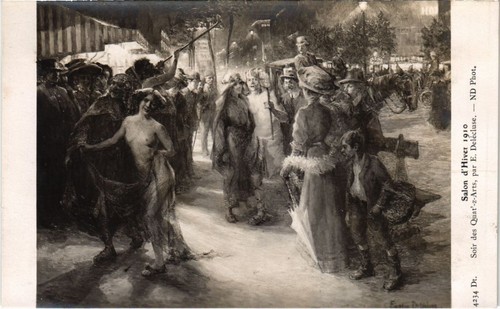 Cpa delecluse soir des - cpa, e.