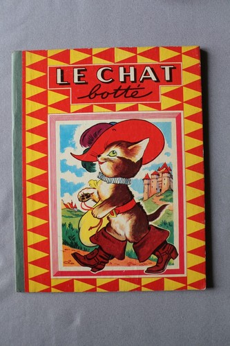 Chat botté 1952 conte - chat,