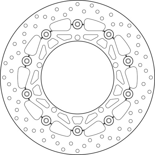 Brembo disque frein - disque,