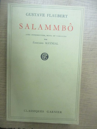 Gustave flaubert salammbô - gustave,