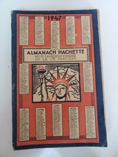 Almanach Hachette 1947