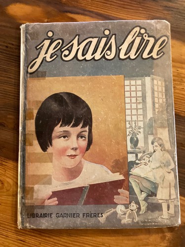 Livre ancien sais lire - livre, je