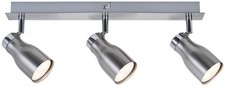 Paulmann Spots MeliLED Barre 3x3,5W GU10 230V Nickel Satiné Métal