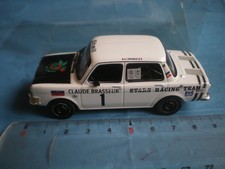 Simca 1000 Rallye 1 Star Racing Team C Brasseur 1974 1/43 Altaya Super box perso