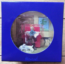 Hergé-Tintin at home - Coffret scène plastique & serre-livres- Moulinsart 2011