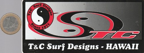 Autocollants surf c town - autocollants, t&c.