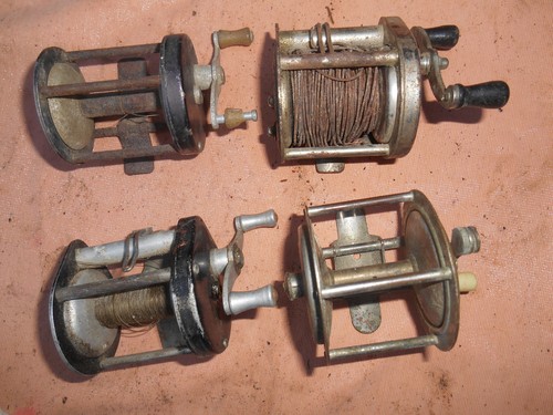 Lot moulinet métal ancien - 4,
