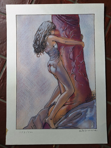 Manara sérigraphie le - manara,