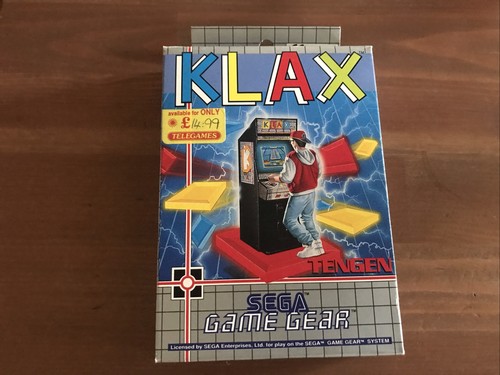 Klax sega game - gear, cib