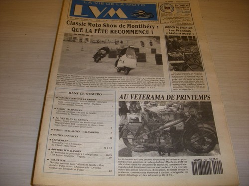 Vie moto lvm 094 - la, la
