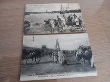 Lot de 2 CARTES POSTALES ANCIENNES  MAROC
