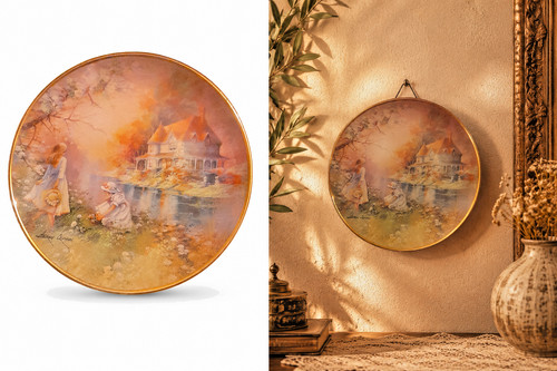 Assiette franklin mint - assiette,