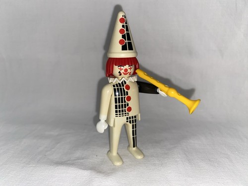 Playmobil arlequin clown blanc - playmobil,