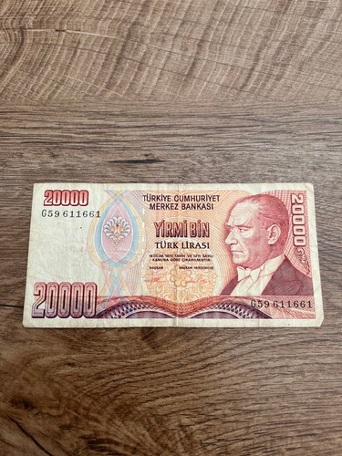 Billet banque n984 turquie - billet, de