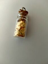 Fiole d'or (mini) en verre