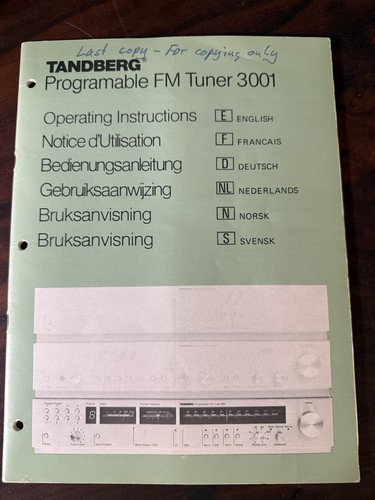 Original tandberg - original,