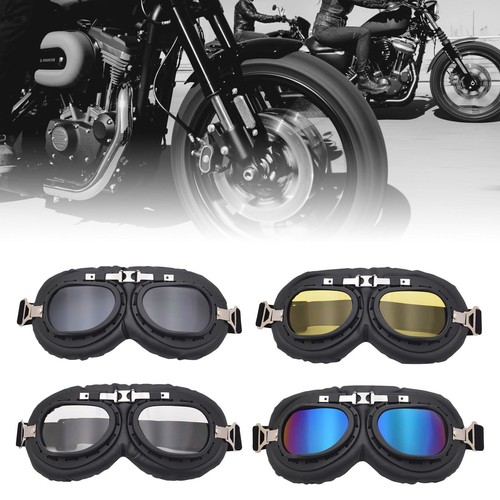 Lunettes moto rétro - lunettes,