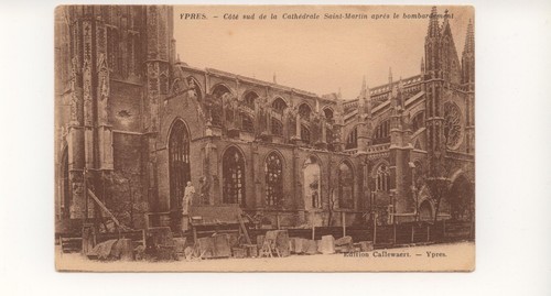 Carte postale ypres - carte, belgique
