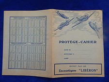 PROTEGE CAHIER ANCIEN / Old copybook cover - LIBERON - TOP !