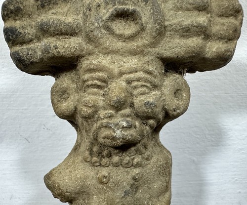 Statue terre cuite - statue, en
