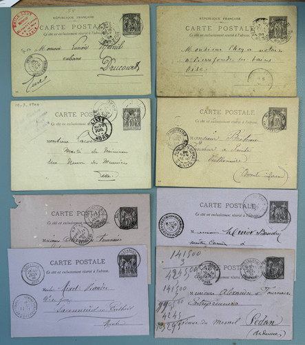 Lot entiers postaux sage - 8,