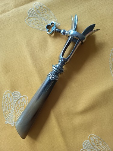 Ancien manche gigot métal - à,