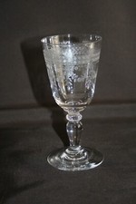 Verre ancien en cristal
