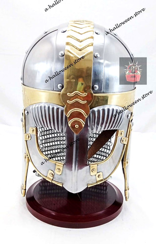 Casque masque viking normand