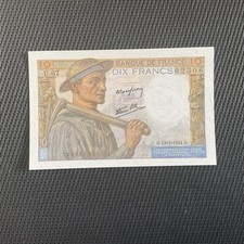 FRANCE: 10 Francs Mineur