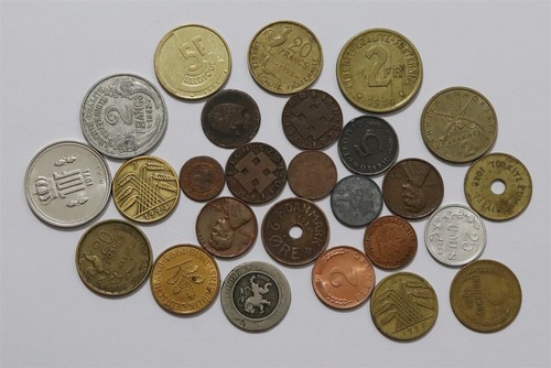 World old coins - world,