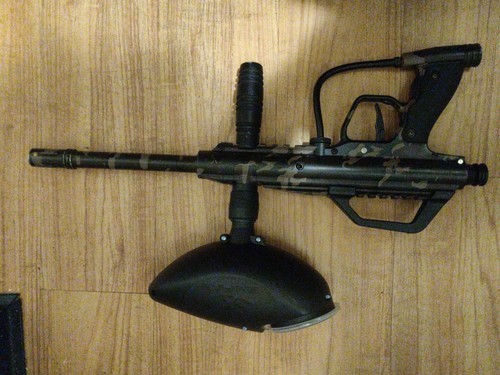 Paintball gun - paintball,