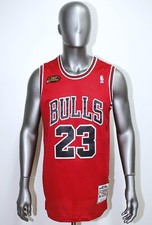 Michael Jordan Mitchell Ness Hardwood Authentic 97 98 Finals Bulls Jersey Sz 40