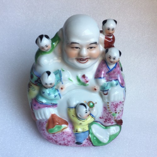 Bouddha fertilité porcelaine