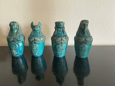 4 vases canopes Égypte en