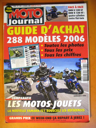 Moto journal 1705 du - n°,