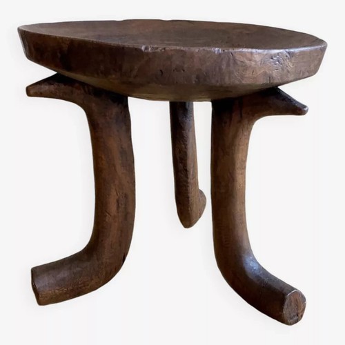 Tabouret tripode éthiopien - , en