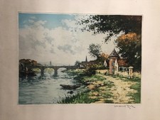 ROBBE MANUEL  "LE PONT SUR LA