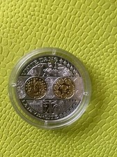 1 Médaillepièce argent pur