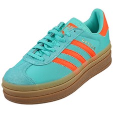 Adidas Gazelle Bold Chaussures de Femme Vert Orange - 37 1/3 EU