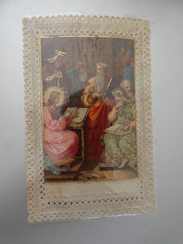 Image pieuse canivet dentelle