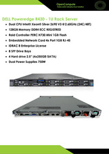 Dell PowerEdge R430 intel xeon 2xE5-2690V3 @2.6Ghz/128Go RAM/4 Disk