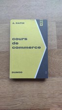 COURS DE COMMERCE, A. RAPIN, ÉDITIONS DUNOD, 1966