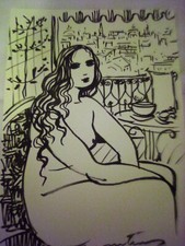 MARTINERY  Grand Dessin feutreNu