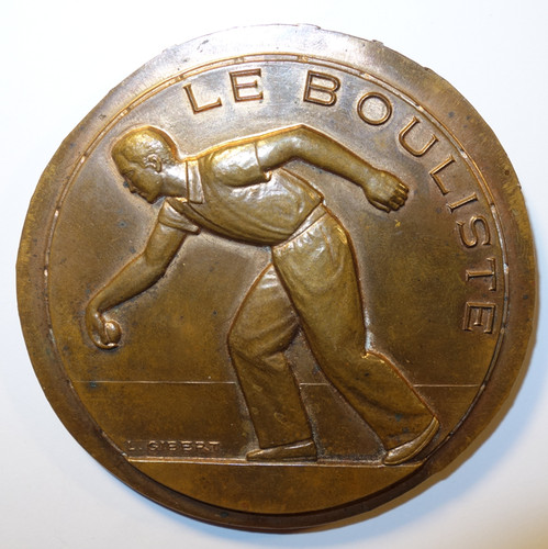 Grande médaille bouliste - le,