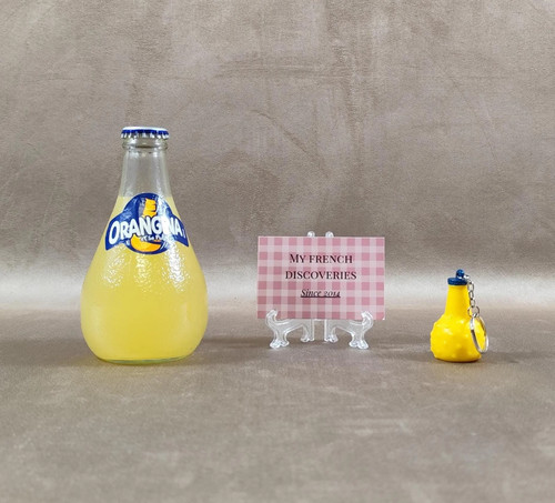 Porte clés bouteille orangina - bouteille,