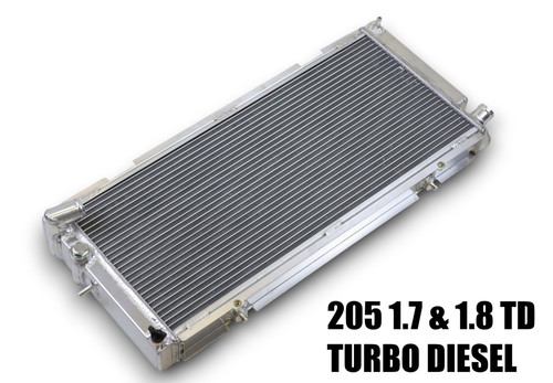 Radiateur alu 205 turbo - radiateur, td
