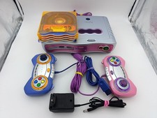 Console VTech V.Smile Pro + 2 manettes + alim + 4 jeux V.Discs (fonctionnel)