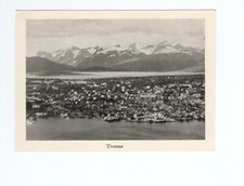 Chromo/photo Norge Norway Norvège TROMSO Dos blanc 95x65 mm TB RR