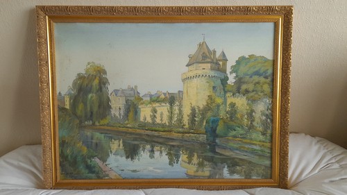 Grande aquarelle peintre - grande,